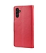 Rood Booom met Vlinder Bookcase Hoesje voor de Samsung Galaxy A13 (5G) / A04s