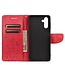 Rood Booom met Vlinder Bookcase Hoesje voor de Samsung Galaxy A13 (5G) / A04s