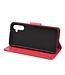 Rood Booom met Vlinder Bookcase Hoesje voor de Samsung Galaxy A13 (5G) / A04s