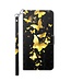 Gouden Vlinders Bookcase Hoesje voor de Samsung Galaxy A32 5G / M32 5G