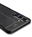 Zwart Litchee TPU Hoesje voor de Samsung Galaxy A13 (5G) / A04s