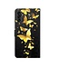 Gouden Vlinders Bookcase Hoesje voor de Samsung Galaxy A13 (5G) / A04s