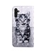 Kitten Bookcase Hoesje voor de Samsung Galaxy A13 (5G) / A04s