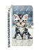 Kitten Bookcase Hoesje voor de Samsung Galaxy A33