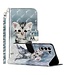 Kitten Bookcase Hoesje voor de Samsung Galaxy S22