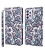 Bloemen Bookcase Hoesje voor de Samsung Galaxy A23 (4G/5G)