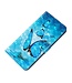 Blauwe Vlinders Bookcase Hoesje voor de Samsung Galaxy A23 (4G/5G)