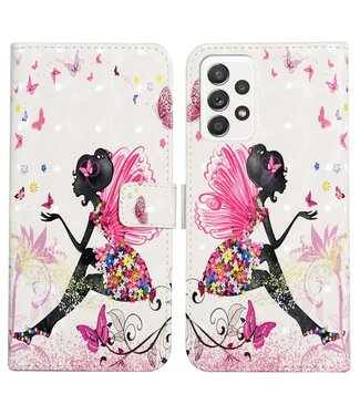 Elf Bookcase Hoesje Samsung Galaxy A53