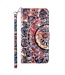 Kleurrijke Mandala Bookcase Hoesje voor de Samsung Galaxy S22 Plus