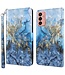 Marmer Patroon Bookcase Hoesje voor de Samsung Galaxy M13