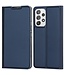 Blauw Slim Bookcase Hoesje voor de Samsung Galaxy A53