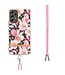 YB Gardenia Bloemen TPU Hoesje met Koord voor de Samsung Galaxy A53