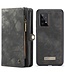 Zwart 2-in-1 Bookcase Hoesje voor de Samsung Galaxy A53