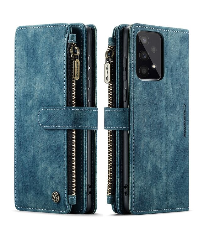 CaseMe Groen Wallet Bookcase Hoesje voor de Samsung Galaxy A53