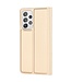 Goud Slim Bookcase Hoesje voor de Samsung Galaxy A53