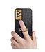Wit Krokodillen Faux Leder Hoesje met Ringstand voor de Samsung Galaxy A53