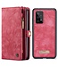 Rood 2-in-1 Bookcase Hoesje voor de Samsung Galaxy A53