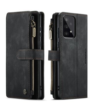 Zwart Wallet Bookcase Hoesje Samsung Galaxy A53