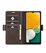 LC.IMEEKE Bruin Glad Bookcase Hoesje voor de Samsung Galaxy A53