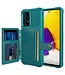 Groen Wallet Hybride Hoesje met Pasjeshouder voor de Samsung Galaxy A53