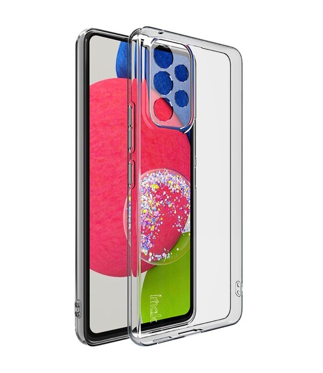 IMAK Transparant Soft TPU Hoesje voor de Samsung Galaxy A53