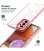 Roze / Transparant TPU Hoesje voor de Samsung Galaxy A53