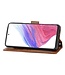 Bruin Wallet Bookcase Hoesje voor de Samsung Galaxy A53