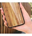 Donker Hout Design Hybride Hoesje voor de Samsung Galaxy A53