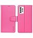 HanMan Roze Effen Bookcase Hoesje voor de Samsung Galaxy A53