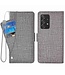 Grijs Jeans Wallet Hoesje voor de Samsung Galaxy A53