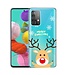 Rudolf Kerstmis TPU Hoesje voor de Samsung Galaxy A53