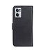 Khazneh Zwart Design Bookcase Hoesje voor de OnePlus Nord CE 2 5G