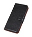 Zwart Splitleer Bookcase Hoesje voor de OnePlus Nord CE 2 5G