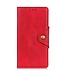 Rood Drukknoop Bookcase Hoesje voor de OnePlus Nord CE 2 5G