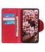 Rood Drukknoop Bookcase Hoesje voor de OnePlus Nord CE 2 5G