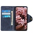 Blauw Drukknoop Bookcase Hoesje voor de OnePlus Nord CE 2 5G