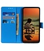 Blauw Litchee Bookcase Hoesje voor de OnePlus Nord CE 2 5G
