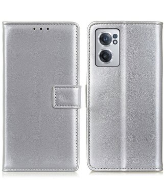 Zilver Uniek Bookcase Hoesje OnePlus Nord CE 2 5G