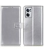Zilver Uniek Bookcase Hoesje voor de OnePlus Nord CE 2 5G