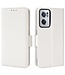 Wit Litchee Bookcase Hoesje voor de OnePlus Nord CE 2 5G