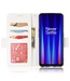 Wit Litchee Bookcase Hoesje voor de OnePlus Nord CE 2 5G