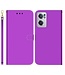 Paars Mirror Bookcase Hoesje met Polsbandje voor de OnePlus Nord CE 2 5G