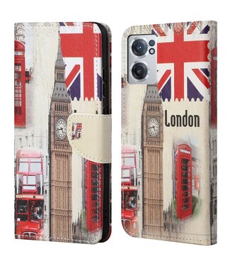 Big Ben Bookcase Hoesje OnePlus Nord CE 2 5G