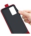 Rood Effen Flipcase Hoesje voor de OnePlus Nord CE 2 5G