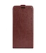 Bruin Effen Flipcase Hoesje voor de OnePlus Nord CE 2 5G