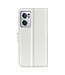 Wit Litchee Bookcase Hoesje voor de OnePlus Nord CE 2 5G