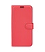 Rood Litchee Bookcase Hoesje voor de OnePlus Nord CE 2 5G