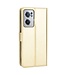 Goud Stylish Bookcase Hoesje voor de OnePlus Nord CE 2 5G