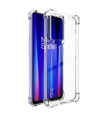 IMAK Transparant TPU Hoesje met Screenprotector OnePlus Nord CE 2 5G