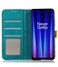 Turquoise Elegant Bookcase Hoesje met Drukknoop voor de OnePlus Nord CE 2 5G
